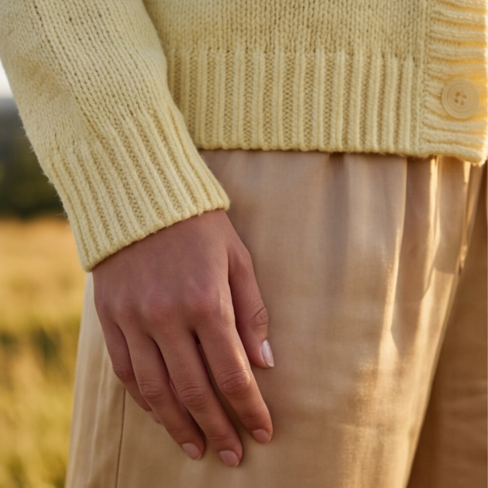 Cozy Button Knit Cardigan