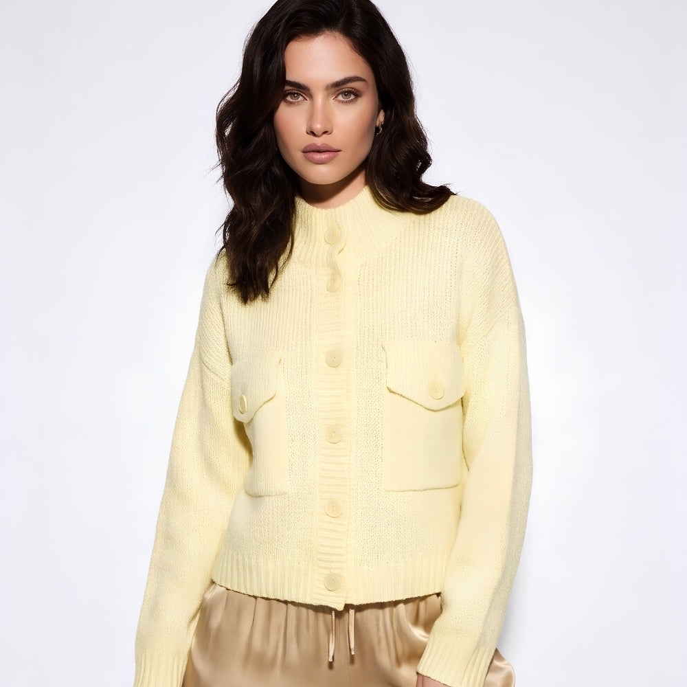Cozy Button Knit Cardigan