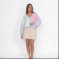 Soft Colorblock Cardigan